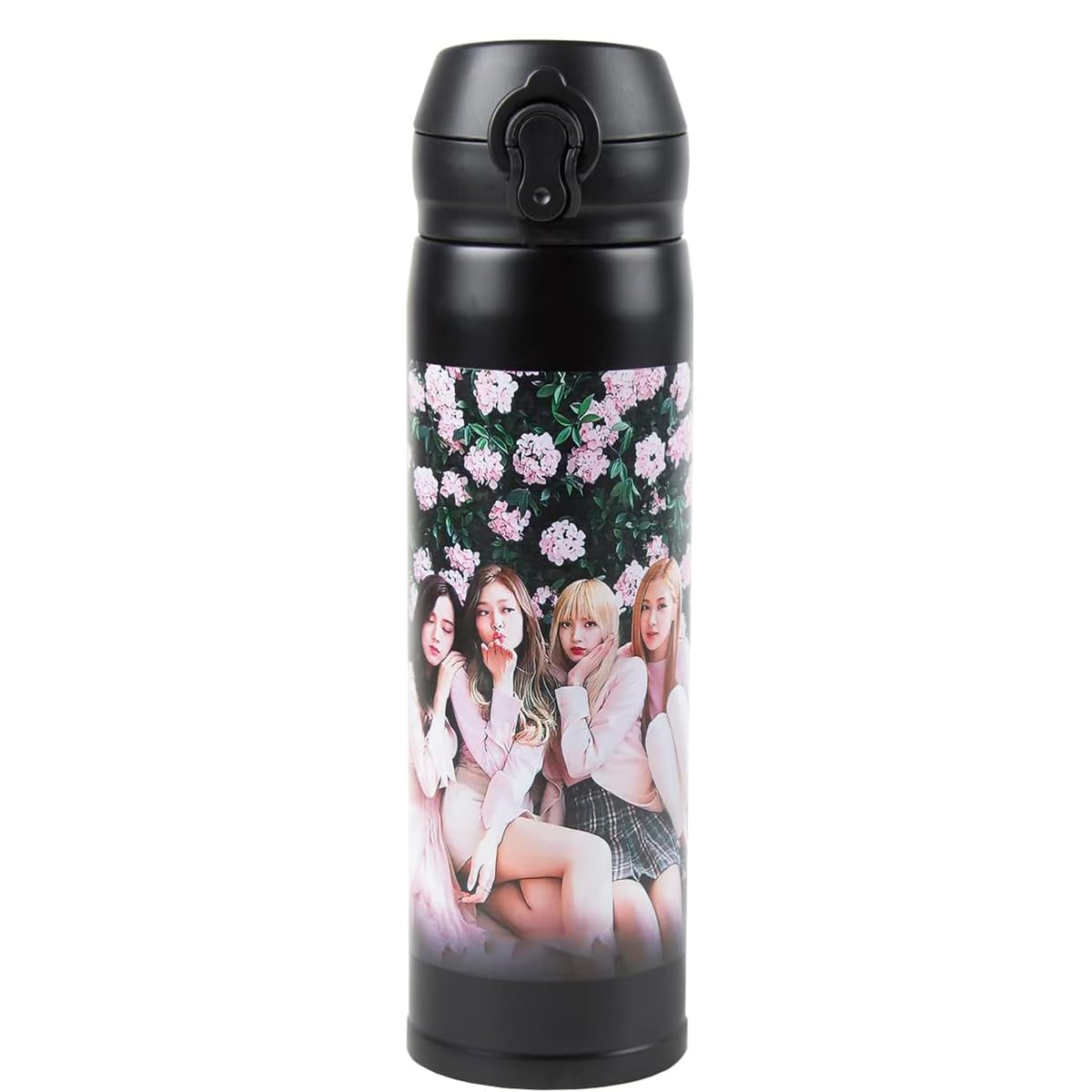 terosmile blackpink Water Bottle kpop17oz 500ML Keeps Liquids Hot
